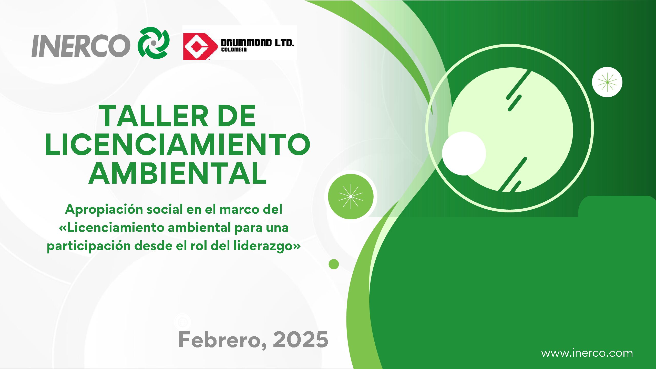 Taller de Licenciamiento: Agustin Codazzi – Becerril – La Jagua de Ibirico